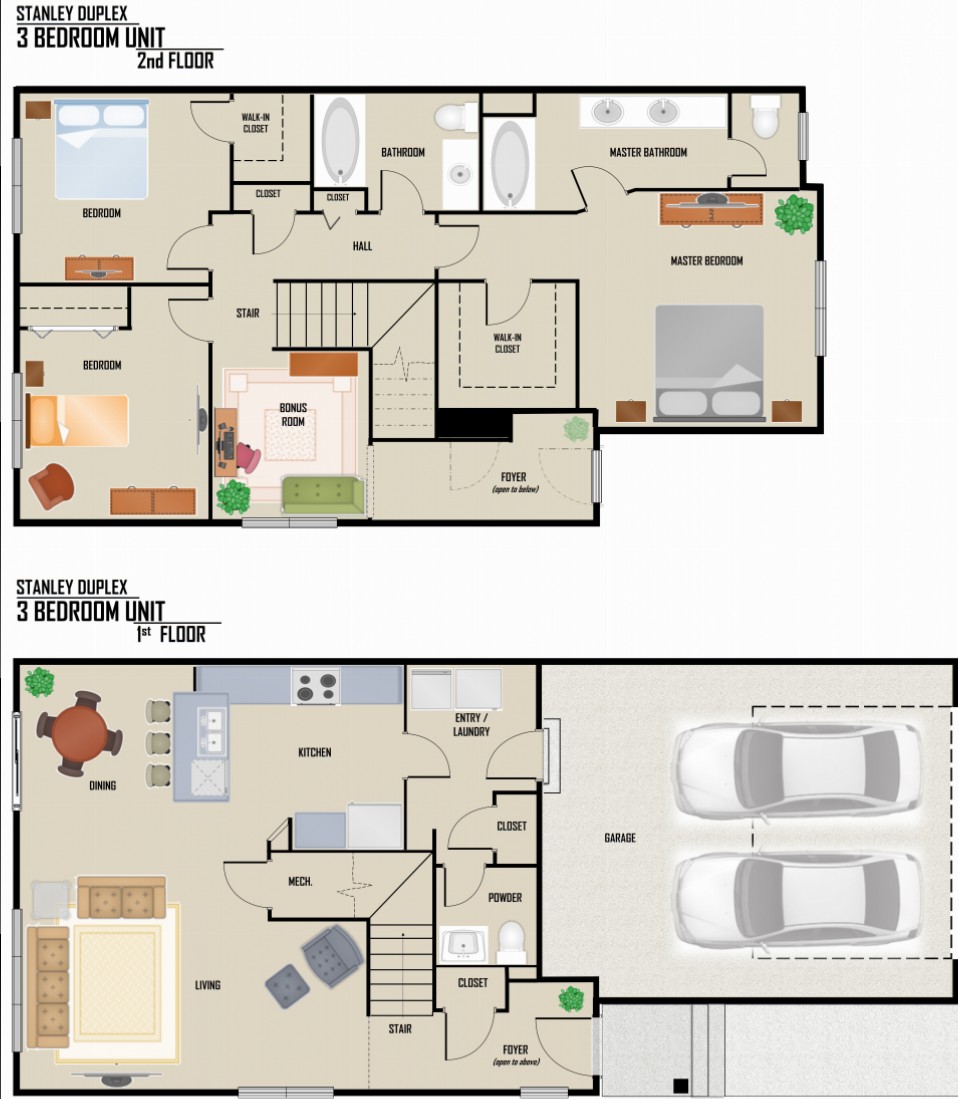 Apartment Floor Plans Stanley ND - Stanley Townhomes - Picture5